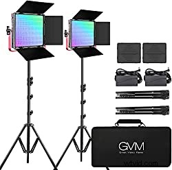 Best Affordable RGB LED Panels for Video Lighting: Top Kits Reviewed