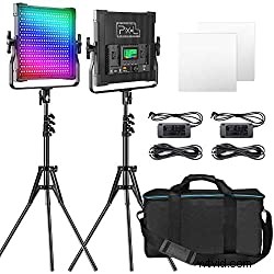 Best Affordable RGB LED Panels for Video Lighting: Top Kits Reviewed
