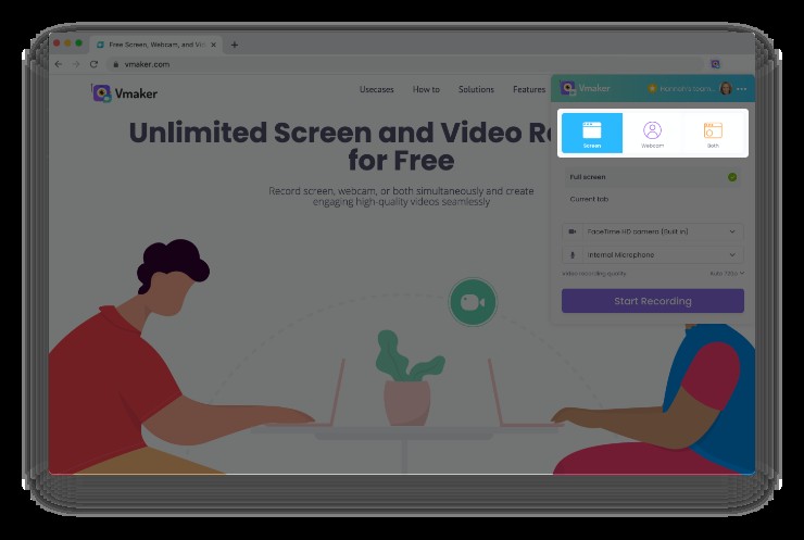 How to Easily Record Your Computer Screen with Audio Using Free Vmaker