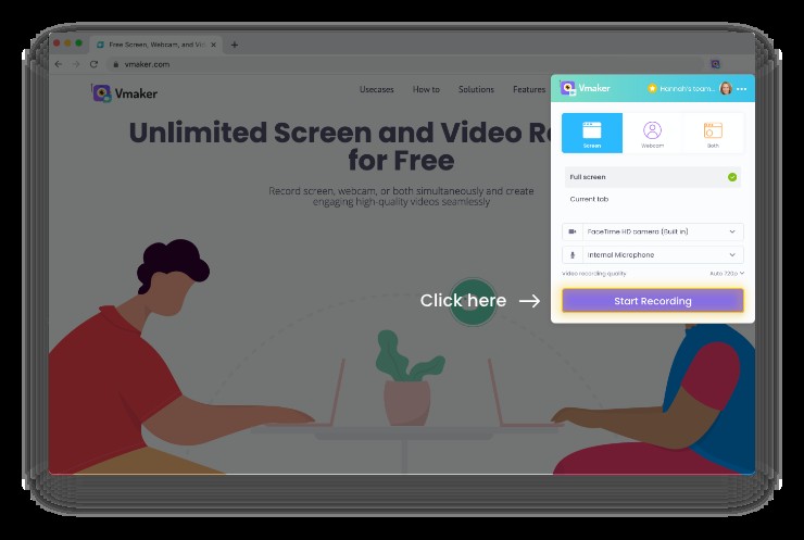 How to Easily Record Your Computer Screen with Audio Using Free Vmaker