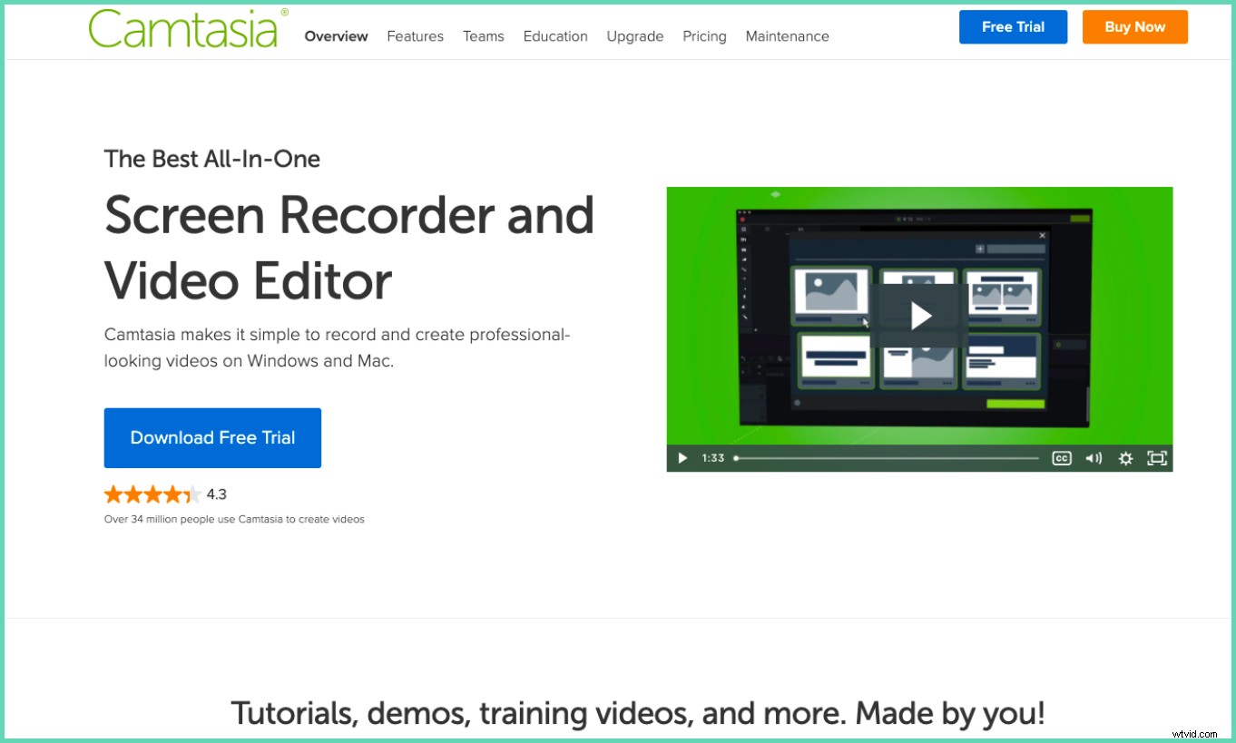 Top 10 Best Software for Creating Professional Video Tutorials
