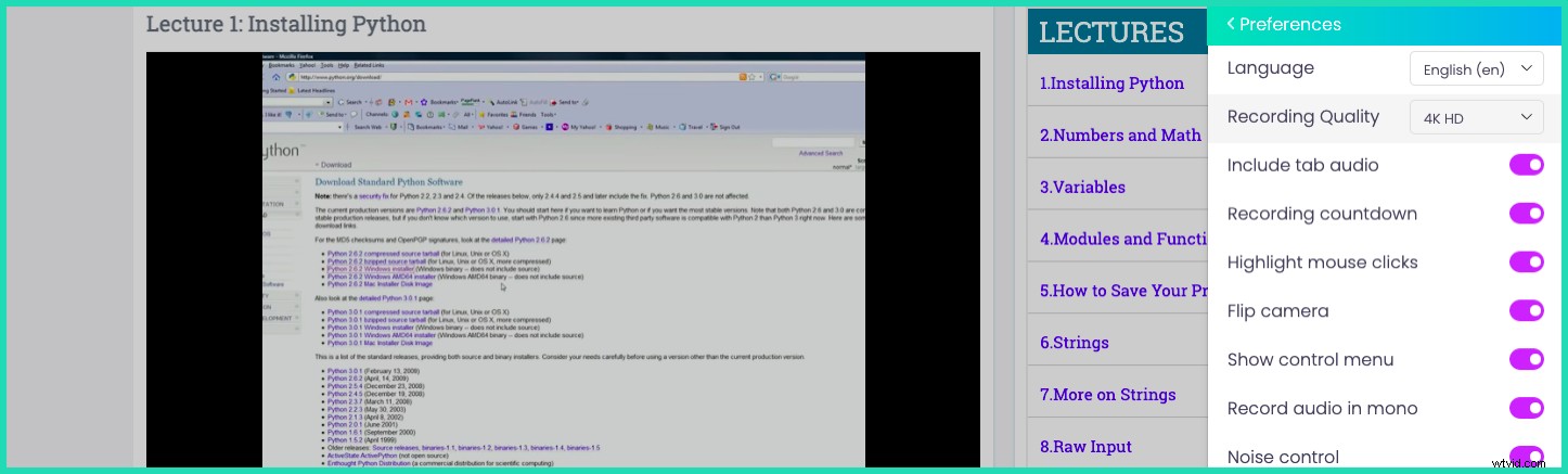 How to Record Online Video Lectures for Free: Top Tools & Easy Guides