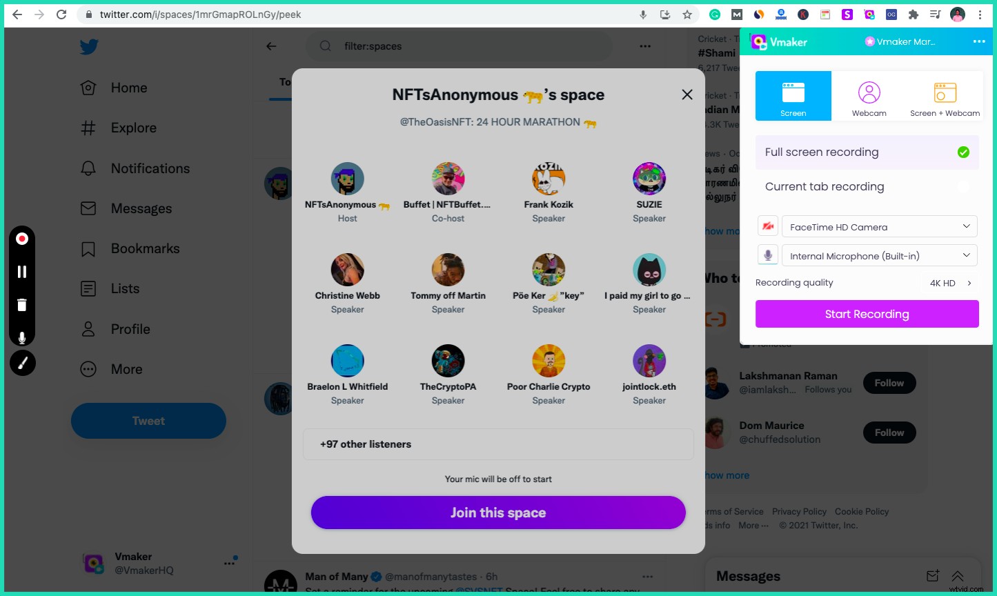 How to Record Twitter Spaces Audio: Step-by-Step Guide