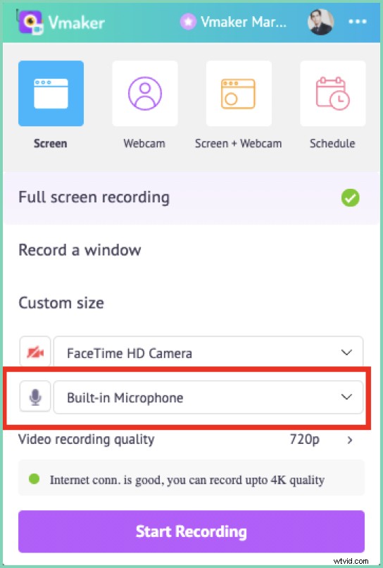 How to Screen Record on Mac with Internal Audio & Voiceover for Free