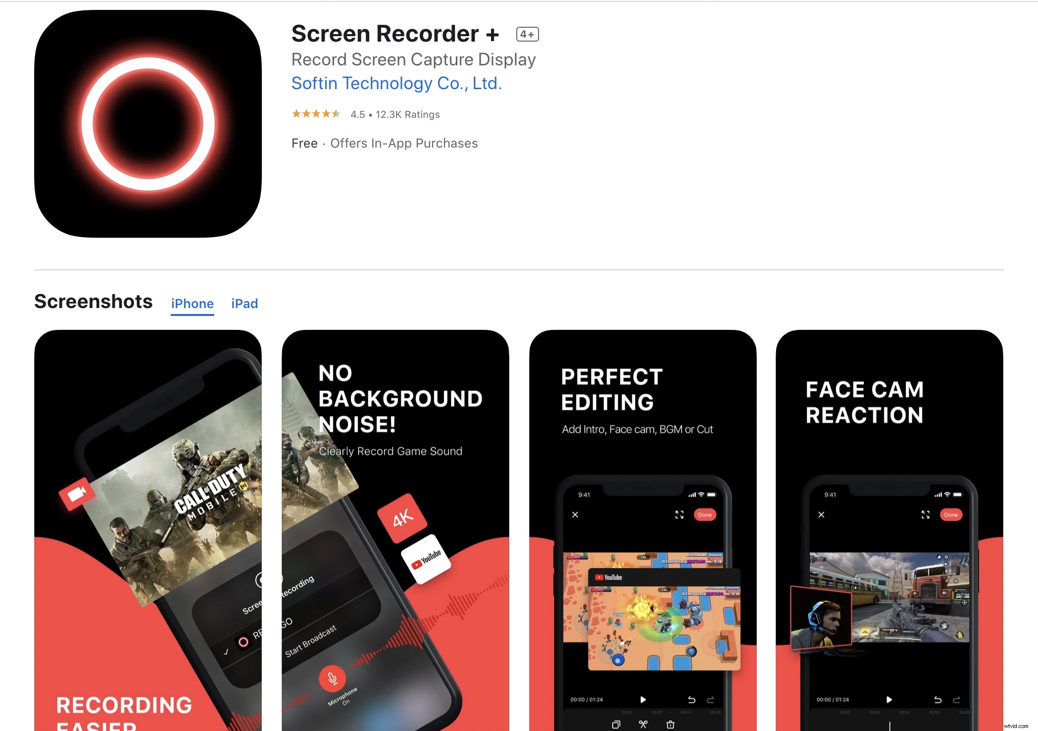 Top 10 Best iOS Screen Recorders for Capturing Gameplay on iPhone & iPad
