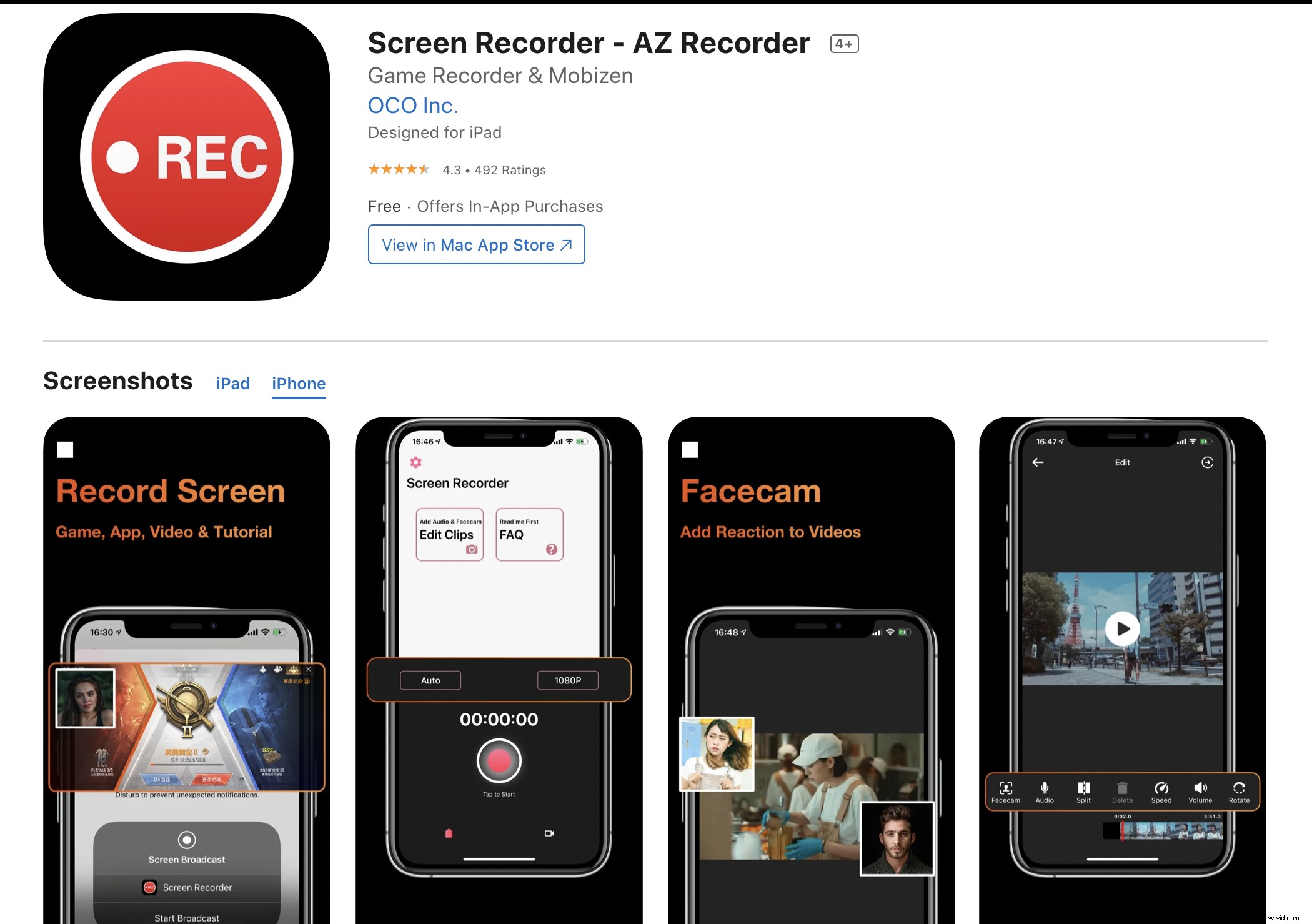 Top 10 Best iOS Screen Recorders for Capturing Gameplay on iPhone & iPad