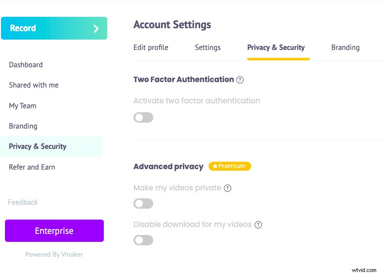 What s New in Vmaker: Virtual Backgrounds, Computer Audio, Enhanced Privacy & Security