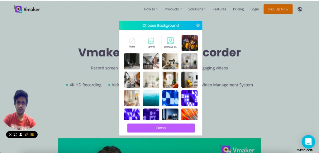 What s New in Vmaker: Virtual Backgrounds, Computer Audio, Enhanced Privacy & Security