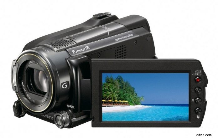 Sony Unveils 2009 Camcorder Lineup: HDR-XR520V High-Definition Handycam with 240GB HDD