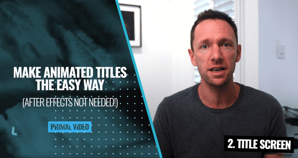 Create Professional Animated Video Titles Easily – No After Effects Required!