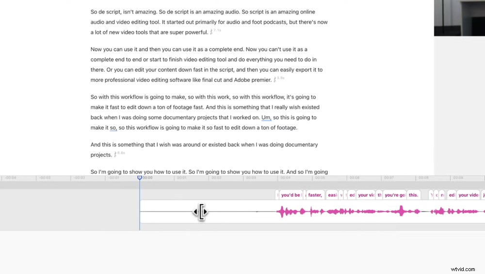 Edit Videos Effortlessly by Editing Text: Descript Tutorial