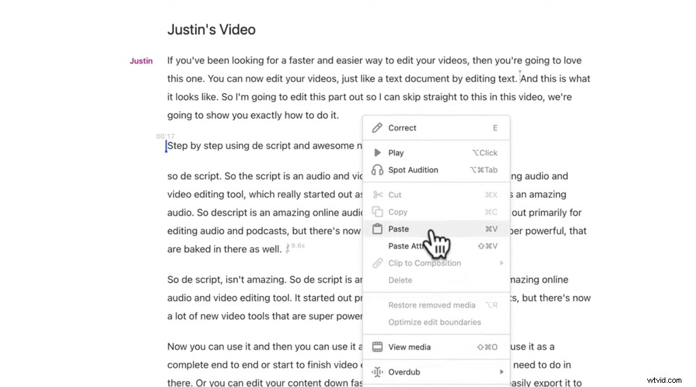 Edit Videos Effortlessly by Editing Text: Descript Tutorial