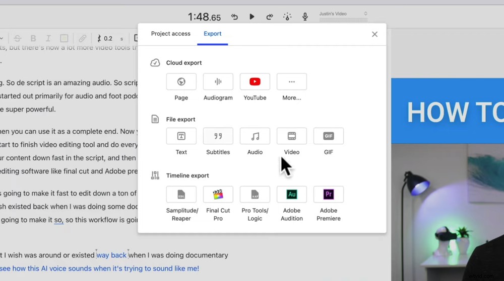 Edit Videos Effortlessly by Editing Text: Descript Tutorial