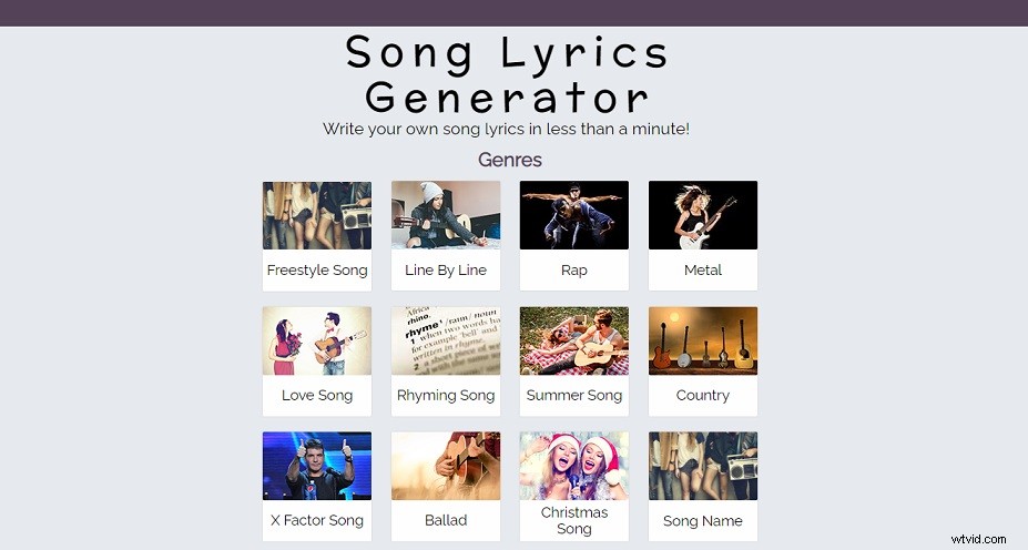 Top 10 Free Song Lyrics Generators for Songwriters: Spark Your Creativity