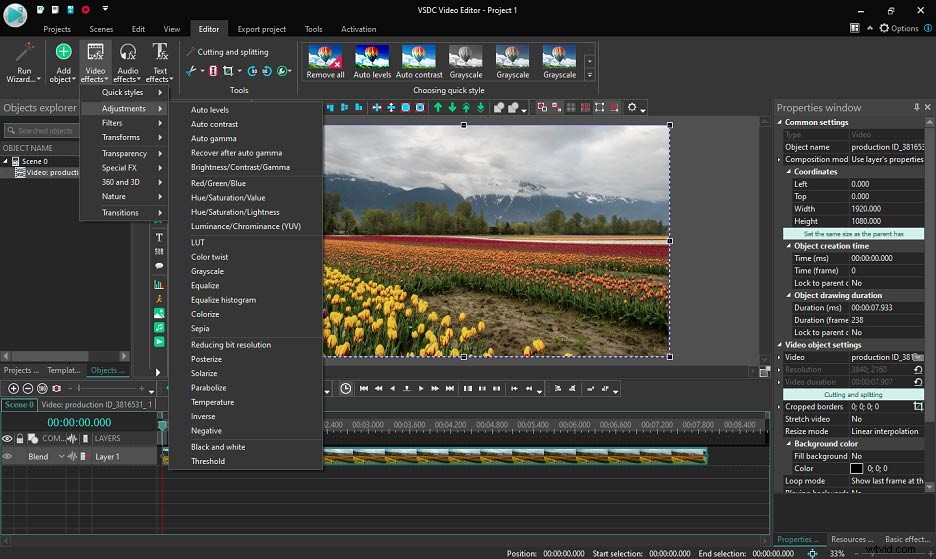 Top 8 Best Video Color Editors for PC, Mac & Mobile: Free & Paid Tools