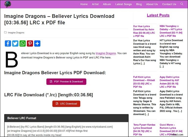 Top 5 Best Lyrics Downloaders: Free Tools + Easy LRC File Creation Guide