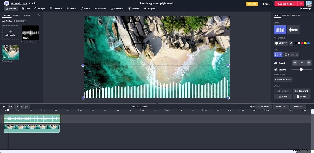 Top 3 Audio Visualizers: Create Stunning Audio Waveform Music Videos Effortlessly