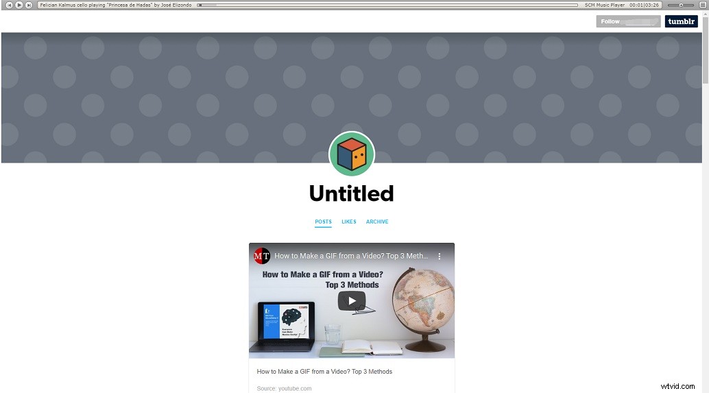 How to Add a Free Music Player to Your Tumblr Blog: Easy Step-by-Step Guide