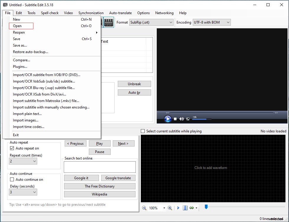 How to Open SRT Files: 3 Easy Ways to Play Subtitles with Videos