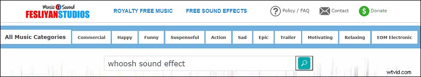 Top 5 Best Websites for Free Whoosh Sound Effects for Videos