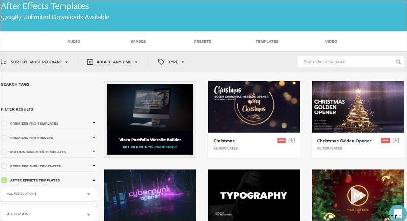 Top 6 Trusted Websites for Free Adobe After Effects Templates
