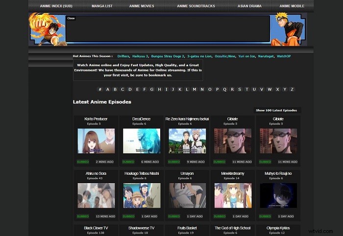 Top KissAnime Alternatives 2024: Best Working Sites for Free Anime Streaming