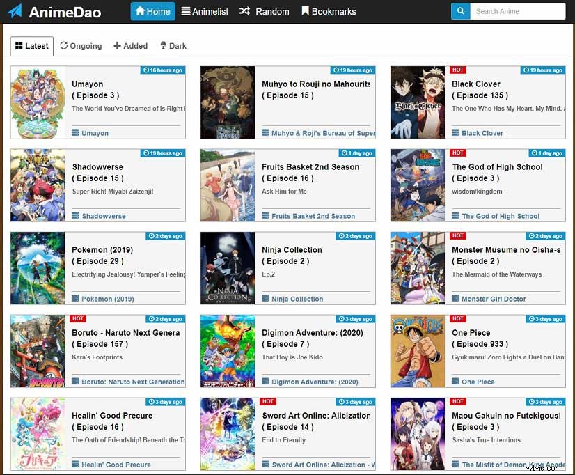 Top 8 Best Free Websites to Watch Dubbed Anime Online