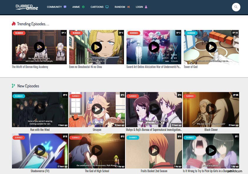 Top 8 Best Free Websites to Watch Dubbed Anime Online
