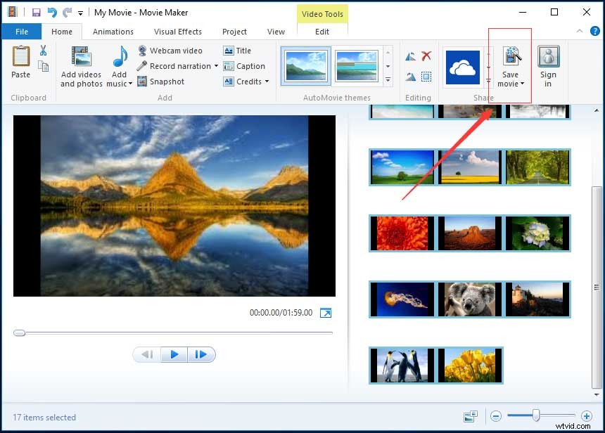How to Save Windows Movie Maker Projects: Export to MP4 & Share Easily