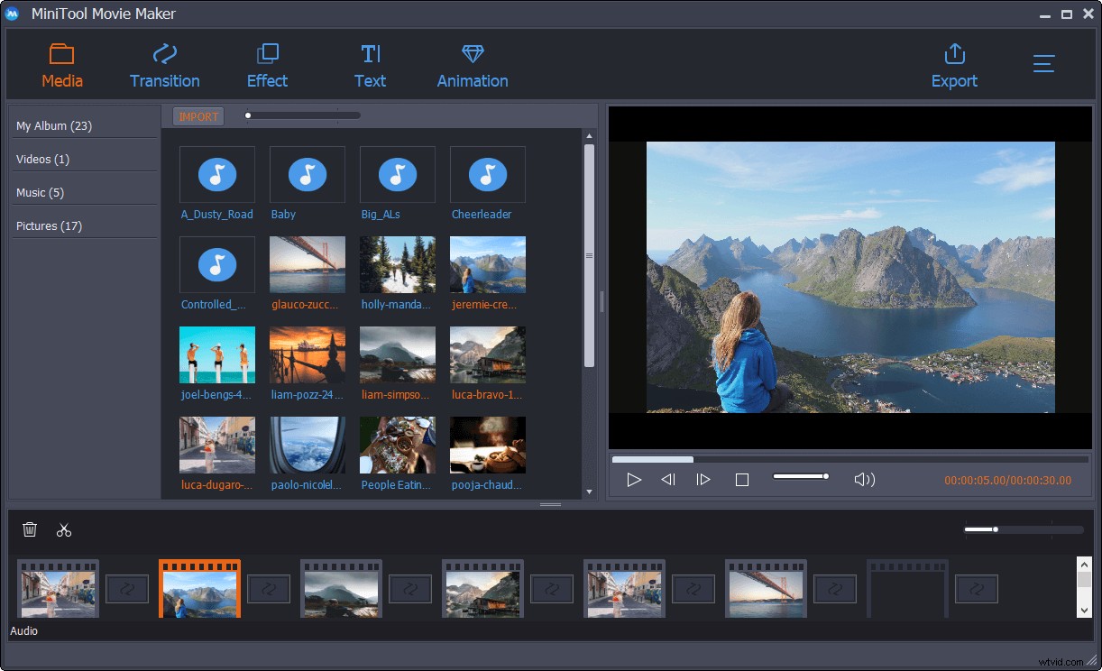 Best Free Slideshow Maker: MiniTool MovieMaker – Create Stunning Photo Videos Easily