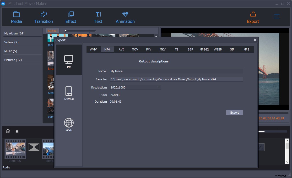 Best Free Slideshow Maker: MiniTool MovieMaker – Create Stunning Photo Videos Easily
