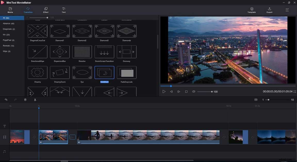 Top 5 Most Common Video Transitions in Films | Free with MiniTool MovieMaker
