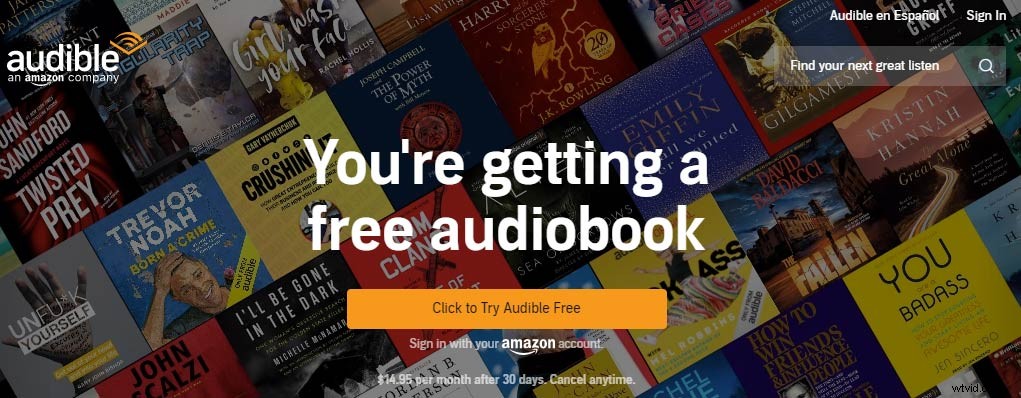 Top 4 Best Audiobook Players: Access Millions of Titles Anywhere