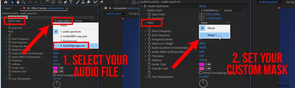 After Effects Tutorial: Create Reactive Audio Spectrum Visualizer (No Plugins Needed)