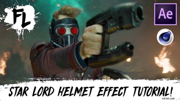 Cinema 4D Tutorial: Create Guardians of the Galaxy Helmet Effect with Pro Tracking Tools