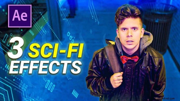 Recreate Rudy Mancuso s  Stories From Our Future  Hologram Effects in After Effects Tutorial