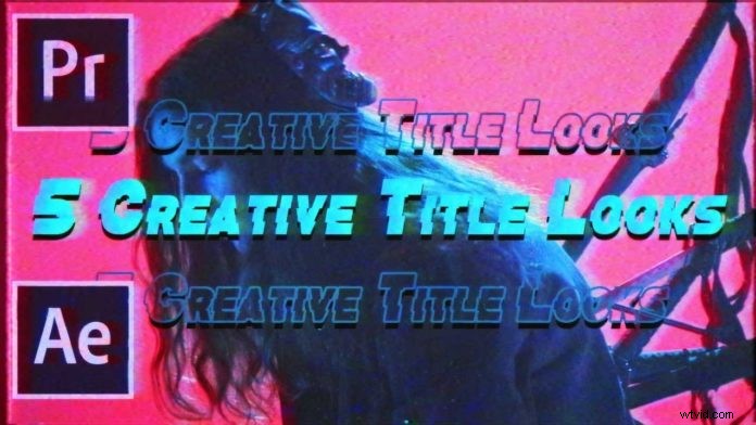 5 Stunning Title Animation Styles in Premiere Pro & After Effects