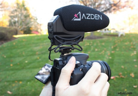Azden SMX-30 Stereo Mic & SMX-15 Powered Shotgun Microphone: Perfect for DSLR Video Shooters