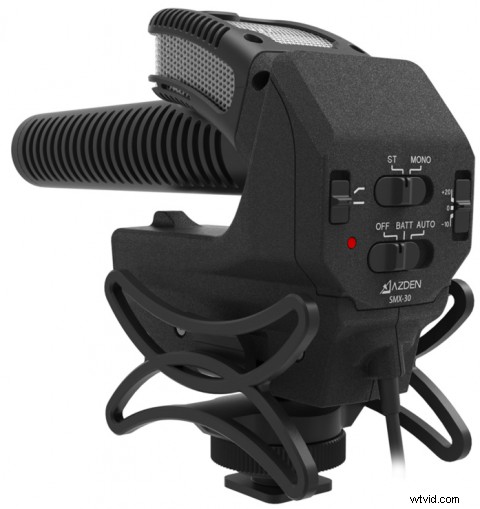Azden SMX-30 Stereo Mic & SMX-15 Powered Shotgun Microphone: Perfect for DSLR Video Shooters