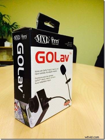 GOLav Wearable Microphone: Crystal-Clear Audio Upgrade for GoPro Hero4 Cameras