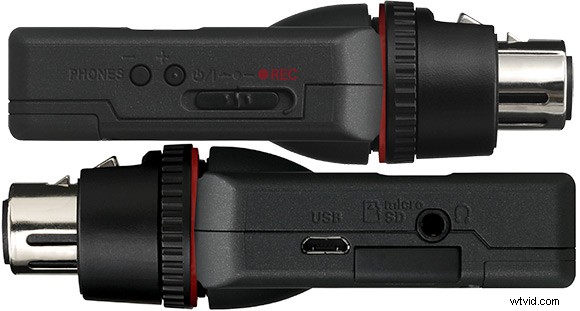 Tascam DR-10X Plug-On Recorder: Compact Pro Audio Solution for Microphones