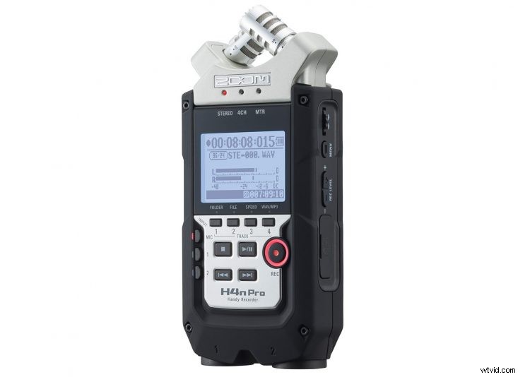 Zoom H4n Pro First Look: Pro 4-Track Audio Recorder for DSLR Filmmakers