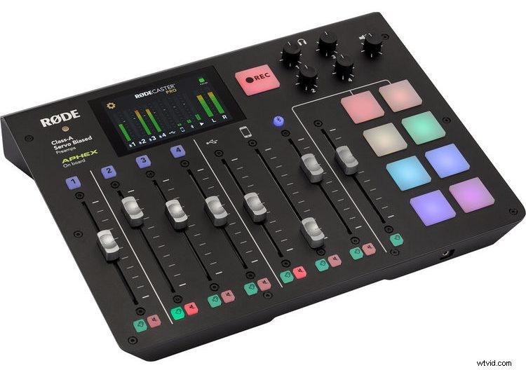 RODECaster Pro Firmware 1.1.0 Now Live: Multitrack Recording, Updated UI & More