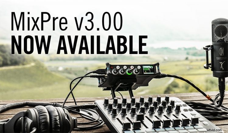 Sound Devices Unveils Firmware v3.00: Major Enhancements for MixPre Series Recorders