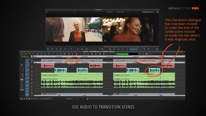 Master Seamless Scene Transitions with Sound Bridges in Video Editing