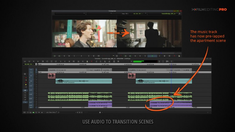 Master Seamless Scene Transitions with Sound Bridges in Video Editing