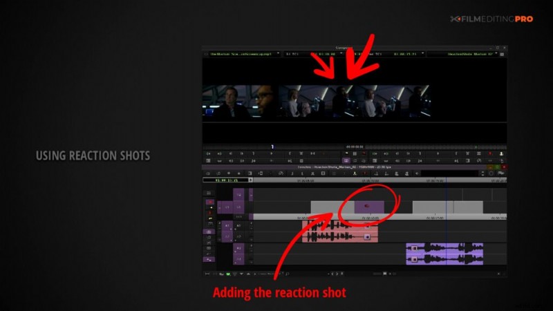 Master Reaction Shots: Beyond Emotions in Video Editing