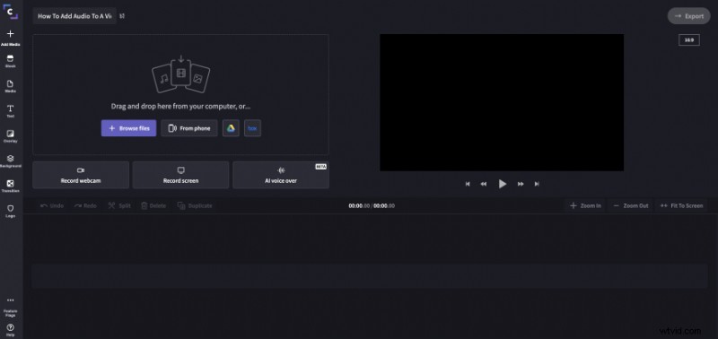 How to Add Audio to Videos Online: Easy Step-by-Step Guide