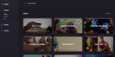 How to Easily Add Music & Stock Audio Effects to Videos Online