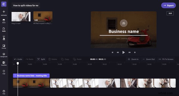 How to Split Videos Seamlessly for Remote Work Productivity